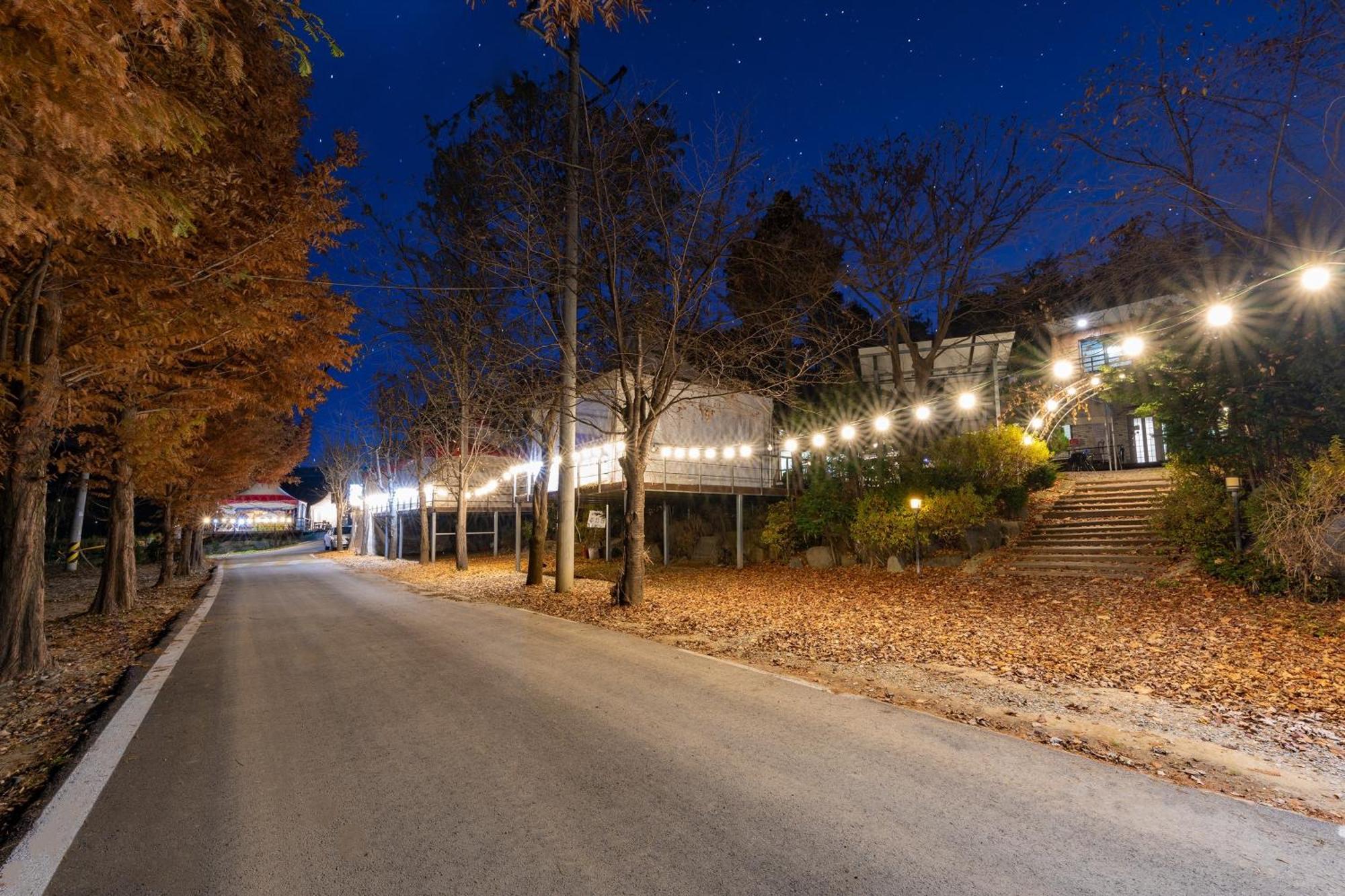 Hongcheon Nolleowa Aegyeondongban Pension Bagian luar foto